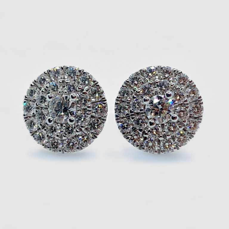 pendientes diamantes